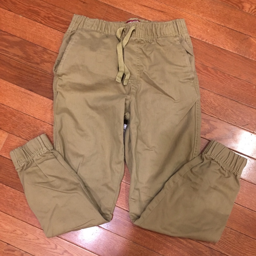 NWOT Boys Khaki Joggers